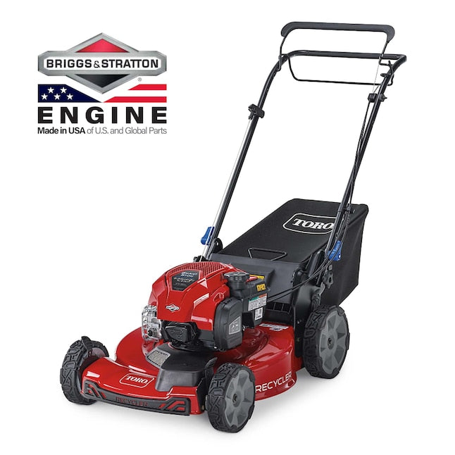 Toro Recycler with Smart Stow 22-in Gas Self-propelled Lawn Mower with 150-cc Briggs and Stratton Engine