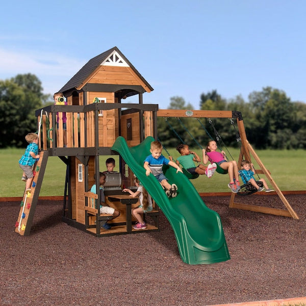 Backyard Discovery Canyon Creek Residential Wood Playset