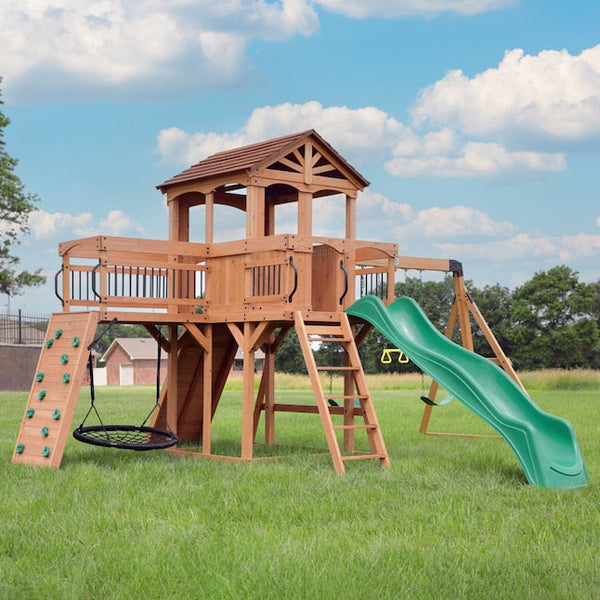 Backyard Discovery Sterling Point Residential Wood Playset