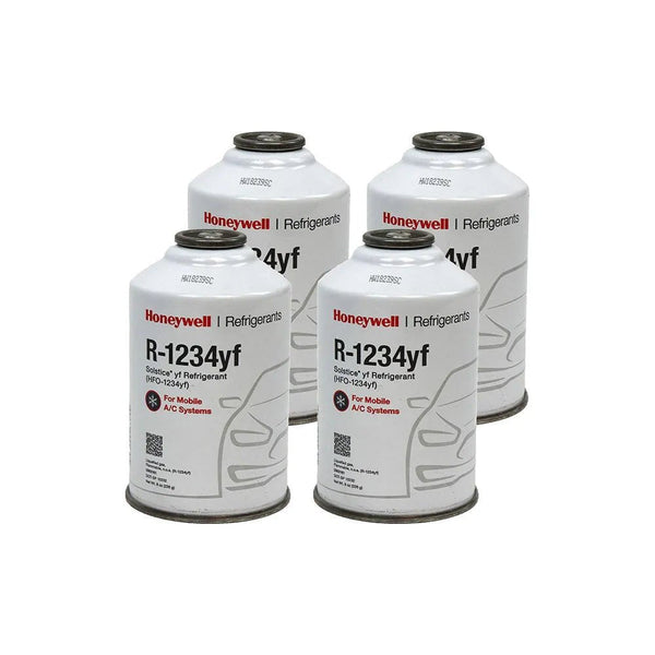 R-1234YF Refrigerant 8 oz. (4 Cans)