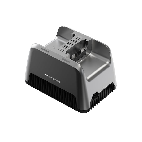 Kraftsense U20X Slim 20V Fast Dual Charging Dock – 60 Min for 2×4.0Ah