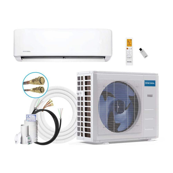 MRCOOL DIY 5th Gen 36000 BTU 18 Seer2 3-Ton Mini-Split Heat Pump Complete System-25 ft. Pre-Charged Line Set-230-Volt-R454B DIY-36-HP-WM-230D25-O-CMB